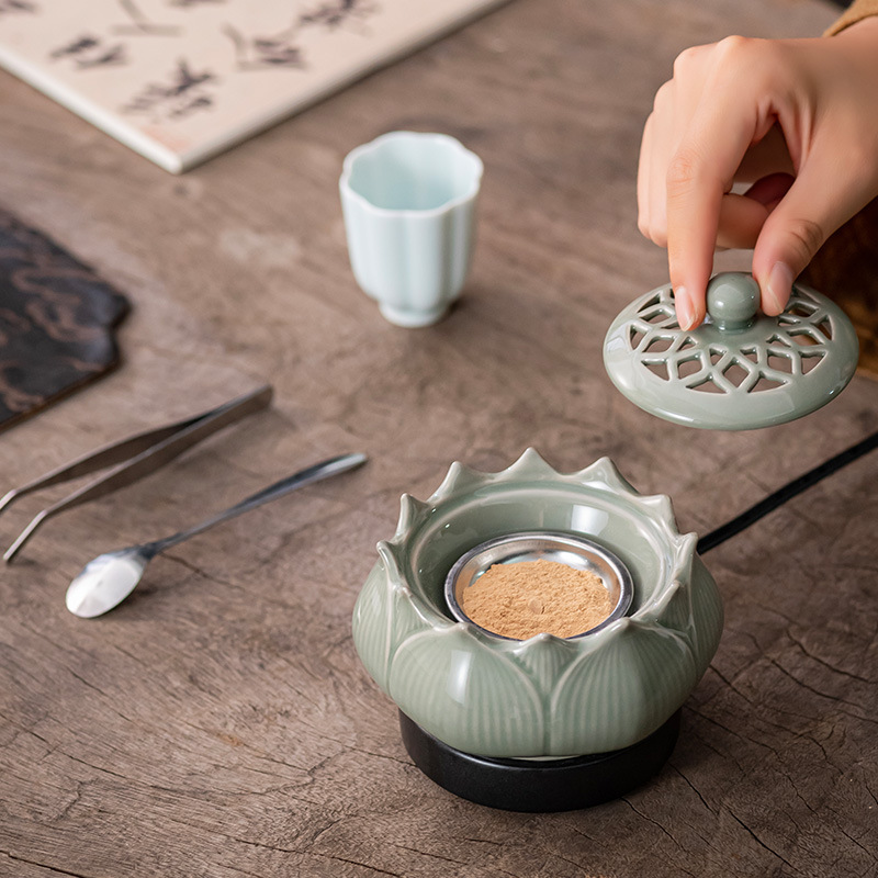 Ceramic Oil Burner - 세라믹 전자 향 버너 조절 가능한