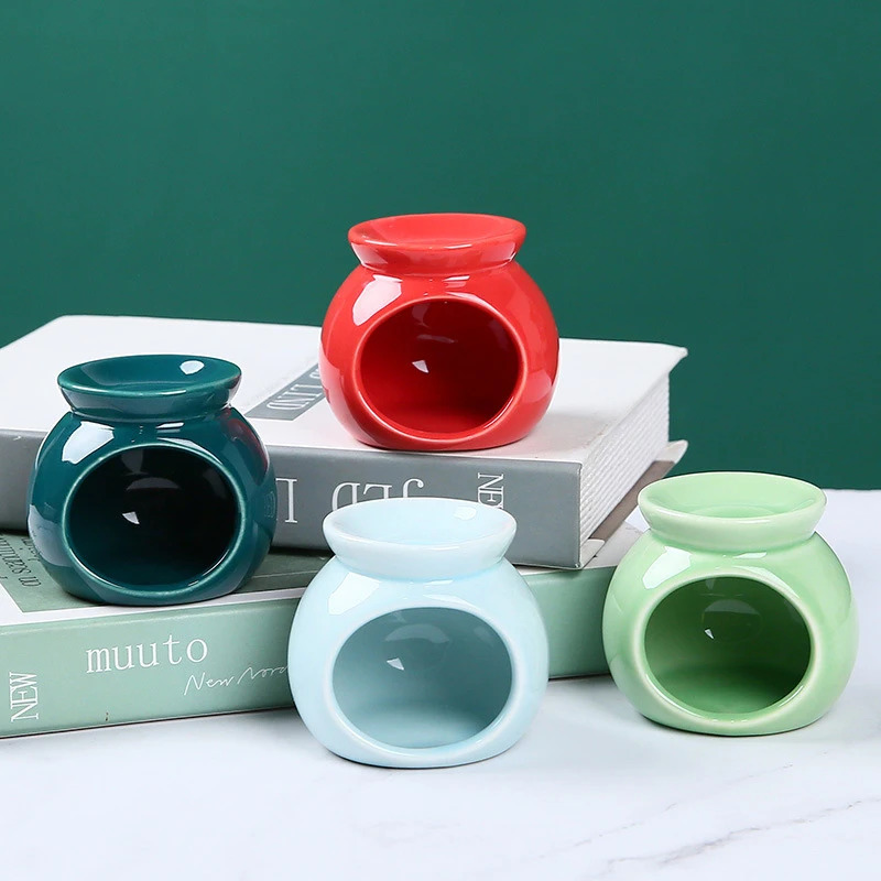 Ceramic Oil Burner - 도자기 아로마 버너 에센셜 오일 향로
