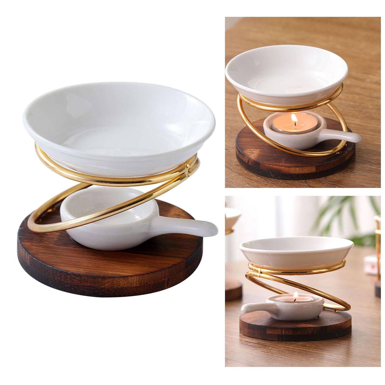 Ceramic Oil Burner - 아로마 오일 버너 따뜻한 오일 향