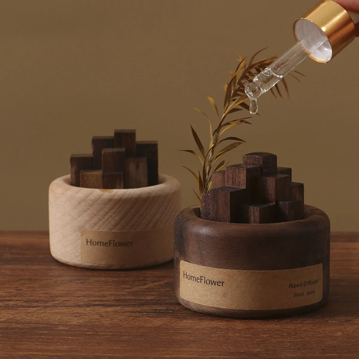 Home Fragrance Aroma - 에센셜 오일 없는 목재 향기 디퓨저