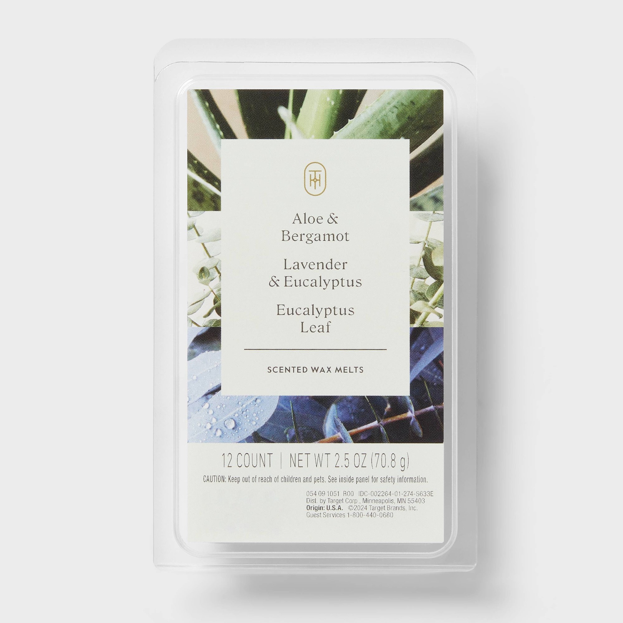 Home Fragrance Bergamot - 24ct 식물성 향 왁스 멜트 -