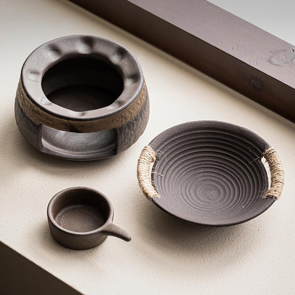 Ceramic Oil Burner - 빈티지 세라믹 왁스 멜트 버너 아로마테라피