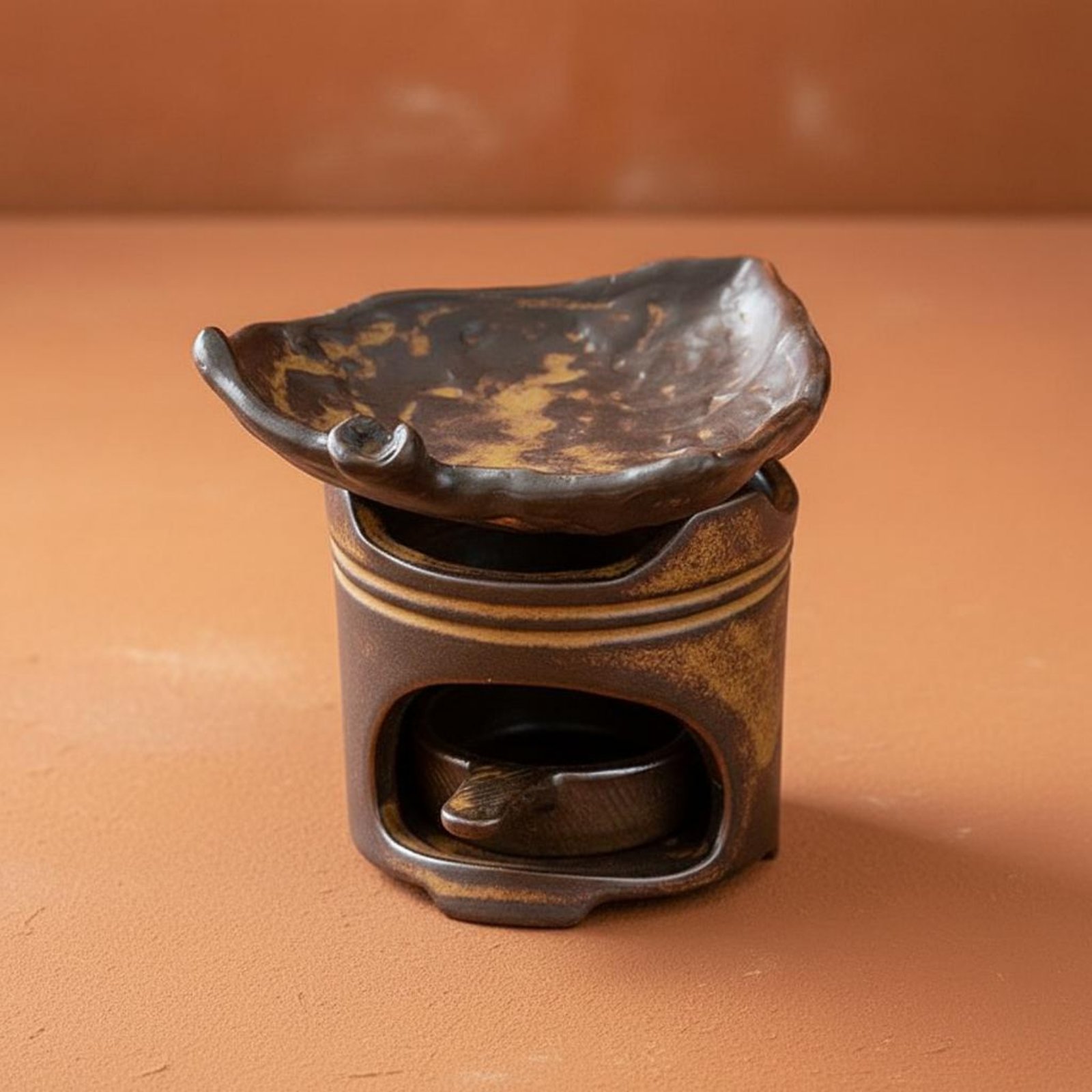세라믹 티 로스터, 평온한 디자인의 캔들로 작동하는 오 - Ceramic Oil Burner 리뷰 및 가격