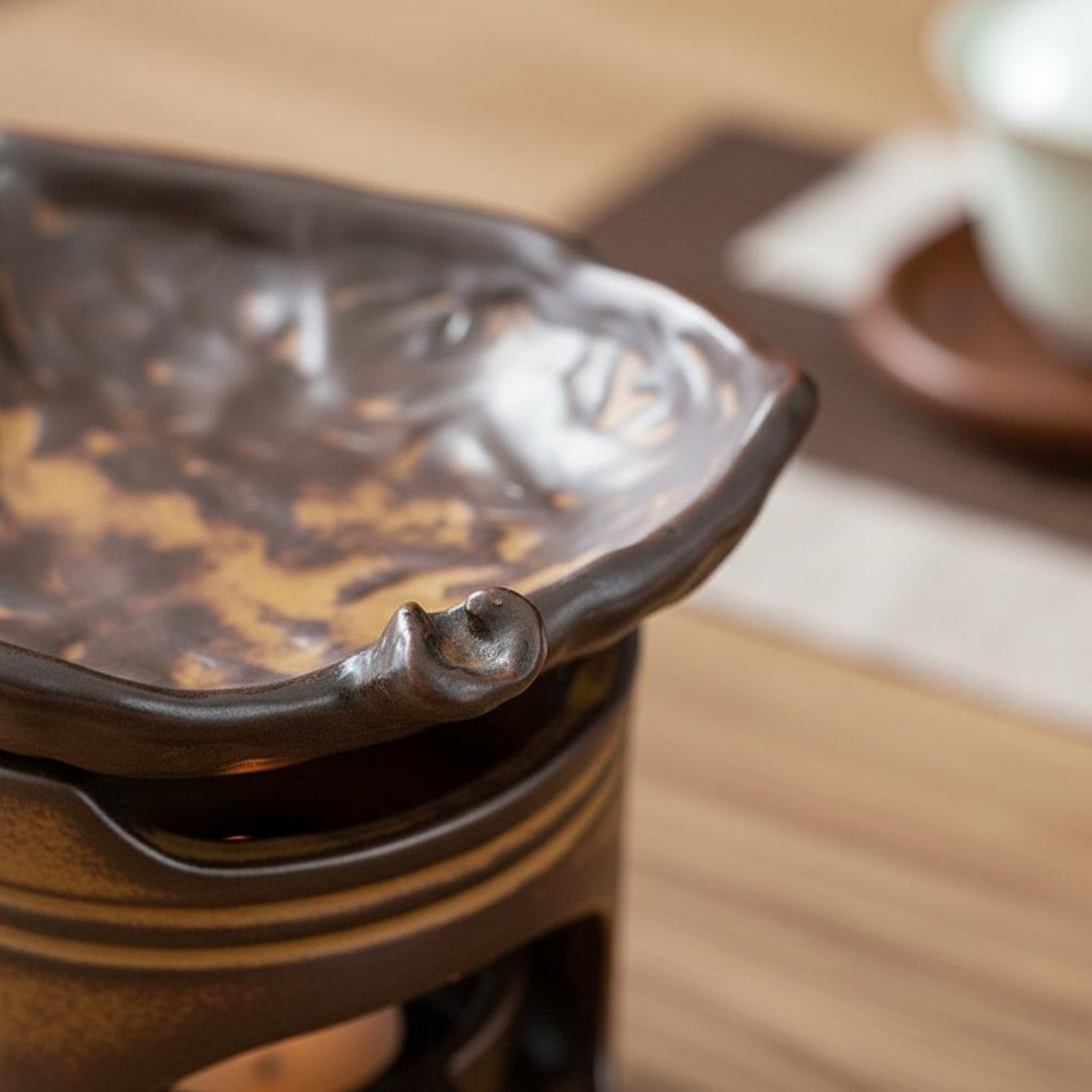 세라믹 티 로스터, 평온한 디자인의 캔들로 작동하는 오 - Ceramic Oil Burner 리뷰 및 가격