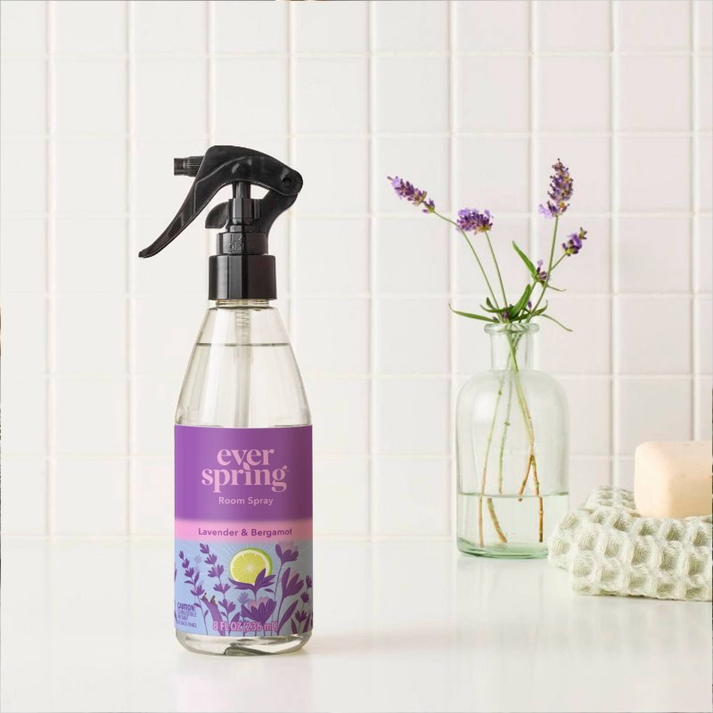 라벤더 & 베르가못 향 룸 스프레이, 8 fl oz,  - Home Fragrance Bergamot 리뷰 및 가격