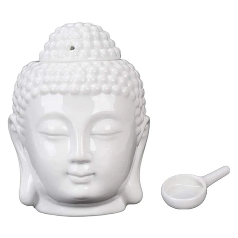 세라믹 부처님 머리 아로마 오일 버너 아로마 테라피 램 - Ceramic Oil Burner 리뷰 및 가격