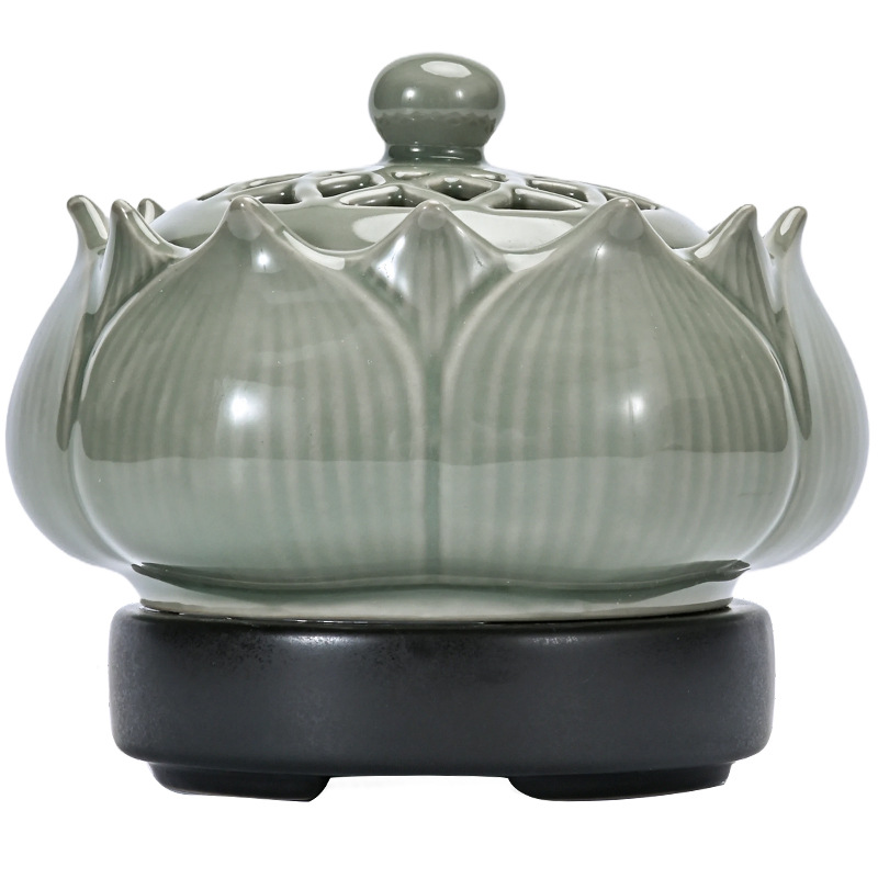 세라믹 전자 향 버너 조절 가능한 온도 가정용 백단향  - Ceramic Oil Burner 리뷰 및 가격