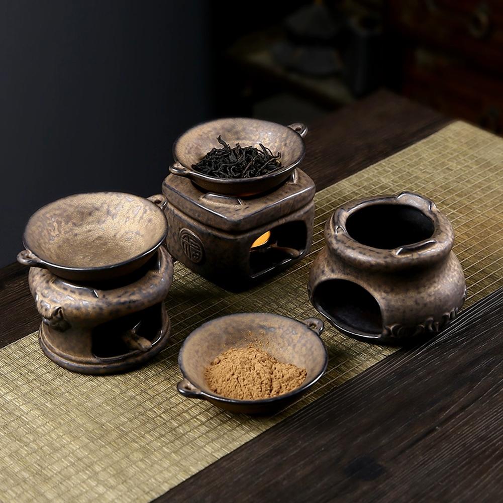 아로마테라피 아로마 버너 3 in 1 거친 도자기 티  - Ceramic Oil Burner 리뷰 및 가격