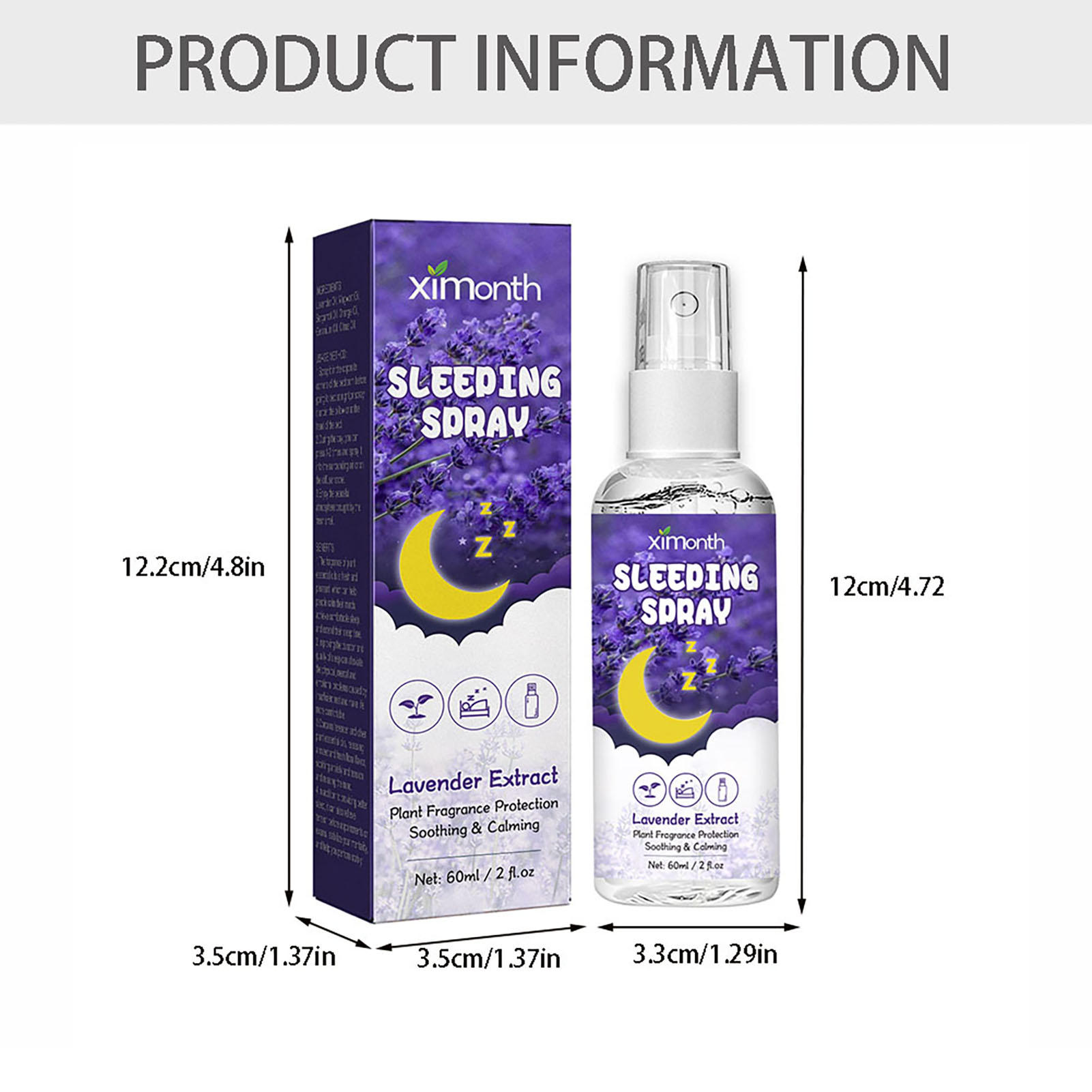 60ml 수면 전 진정 라벤더 수면 스프레이 불면증 개 - Lavender Pillow Spray 리뷰 및 가격