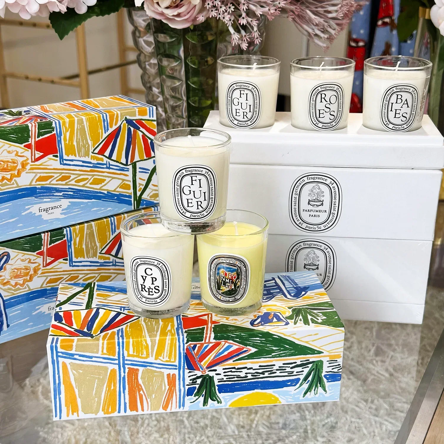 아로마 테라피 캔들 천연 식물 향기로운 양초 프랑스 향 - Home Fragrance Gel 리뷰 및 가격