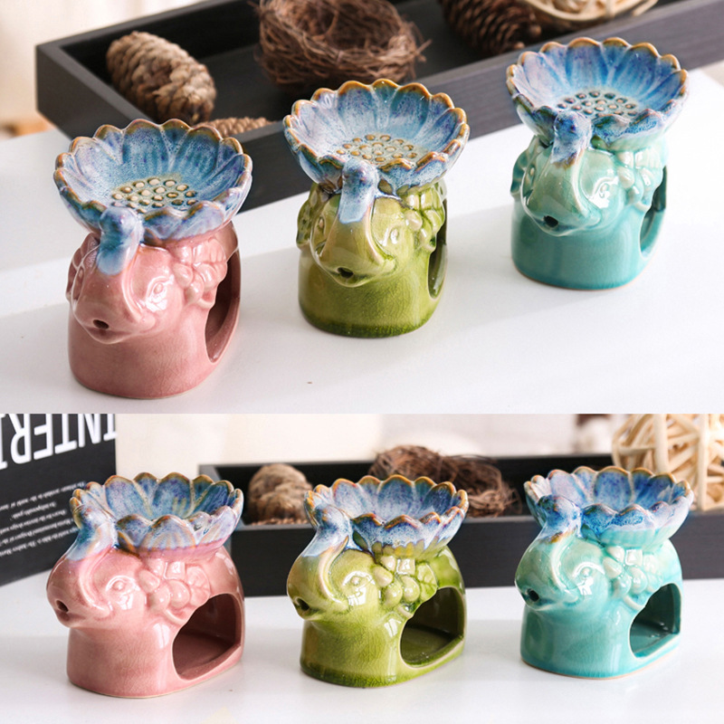 로터스 아이스 크랙처럼 세라믹 아로마 버너 아로마 버너 - Ceramic Oil Burner 리뷰 및 가격