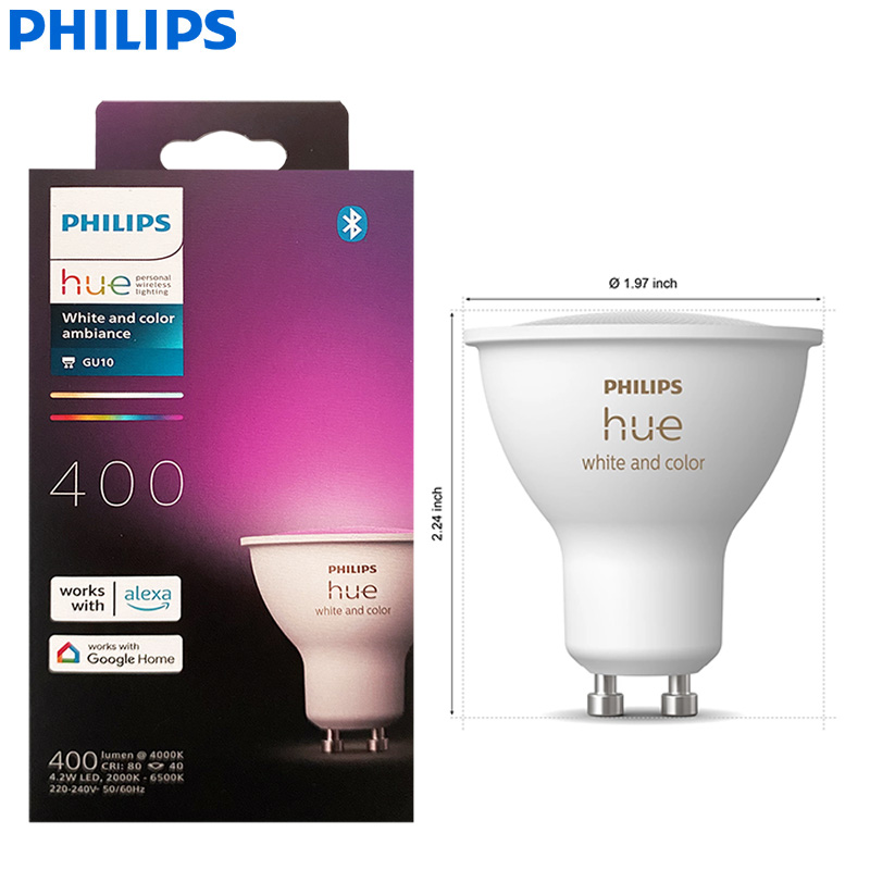 필립스 Hue GU10 스마트 LED 스포트라이트 4. - Philips Bulb Hue 리뷰 및 가격