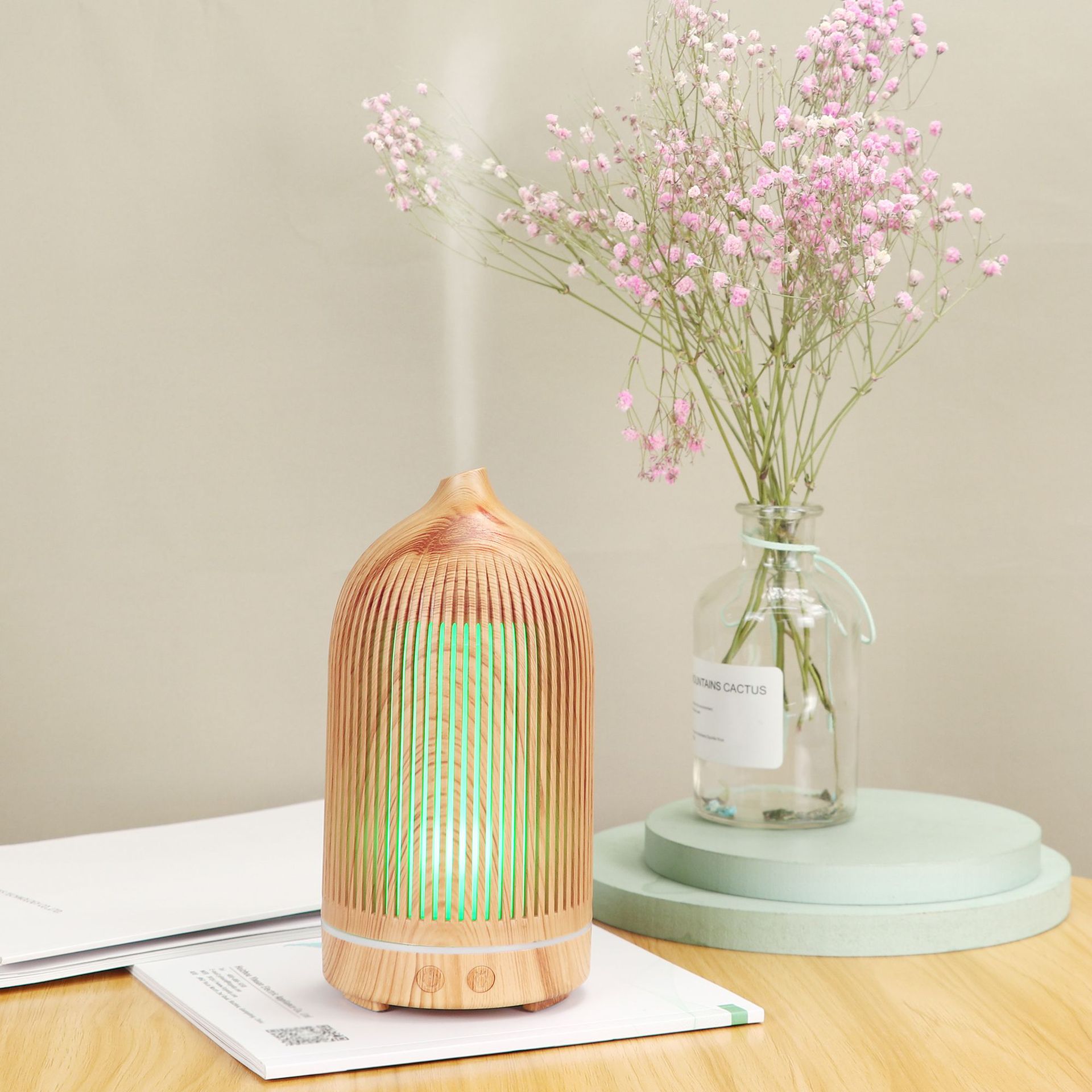 아로마테라피 디퓨저, 5V 다채로운 조명이 있는 200 - Home Fragrance Piano 리뷰 및 가격