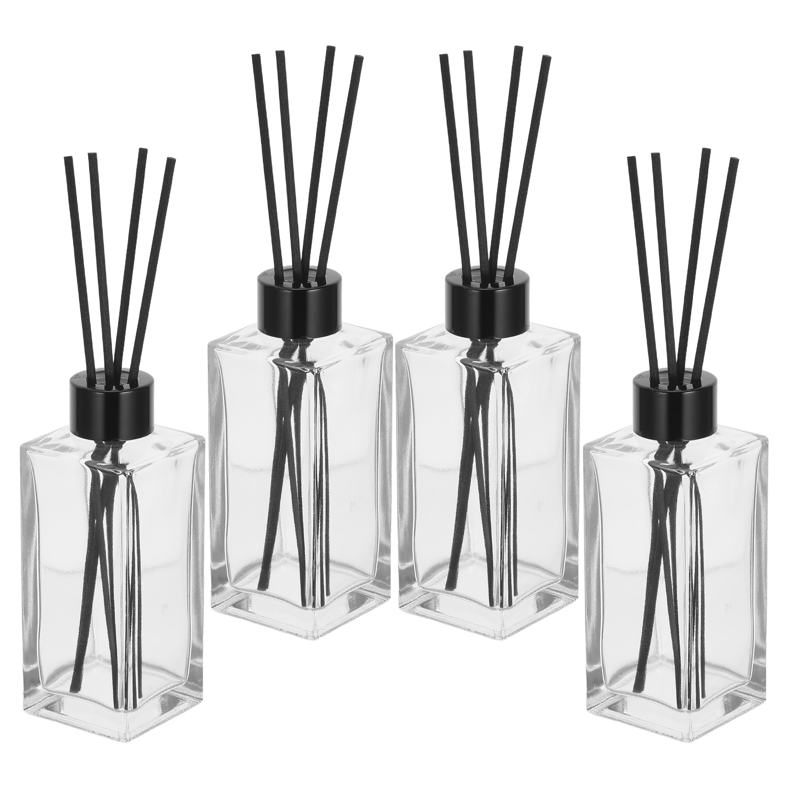 4세트 욕실 향기 디퓨저 리드 스틱 소형 미니 투명 유 - Home Fragrance For Diffuser 리뷰 및 가격