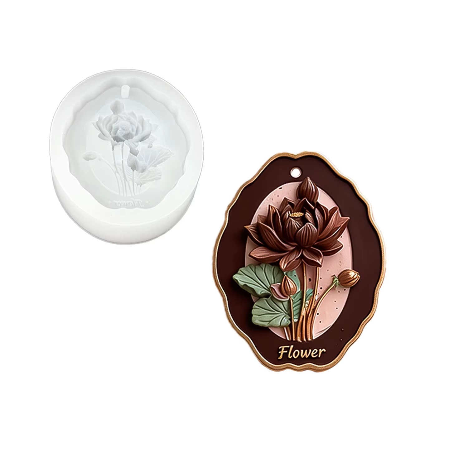 스톤 몰드 수제 3D 꽃 모양 석고 실리콘 몰드 3D  - Home Fragrance Gel 리뷰 및 가격