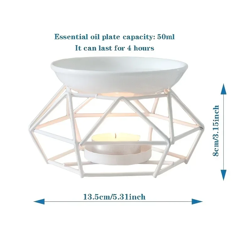1개 로맨틱 세라믹 티라이트 캔들 홀더 (메탈 오일 버 - Ceramic Oil Burner 리뷰 및 가격