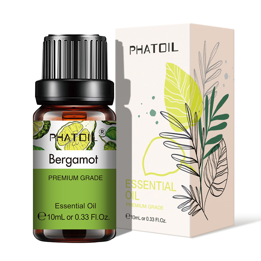PHATOIL 10ml 에센셜 오일 순수 천연 디퓨저  - Home Fragrance Bergamot 리뷰 및 가격